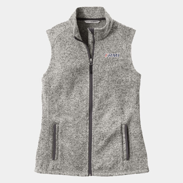 Women's Sweater Fleece Vest Thumbnail