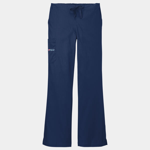 Women's Petite WorkFlex Flare Leg Cargo Pant Thumbnail