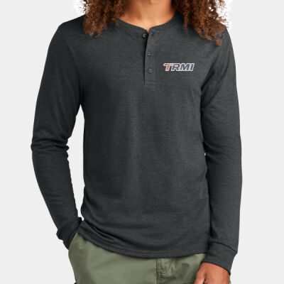 District® Perfect Tri® Long Sleeve Henley Thumbnail