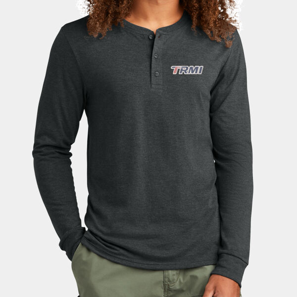 District® Perfect Tri® Long Sleeve Henley Thumbnail