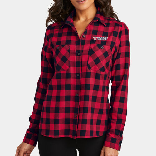 Port Authority® Women's Plaid Flannel Shirt Thumbnail