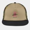 Flat Bill Snapback Trucker Cap Thumbnail