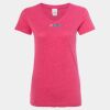 Women’s Glitter V-Neck T-Shirt Thumbnail