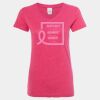 Women’s Glitter V-Neck T-Shirt Thumbnail