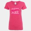 Women’s Glitter V-Neck T-Shirt Thumbnail