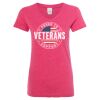 Women’s Glitter V-Neck T-Shirt Thumbnail